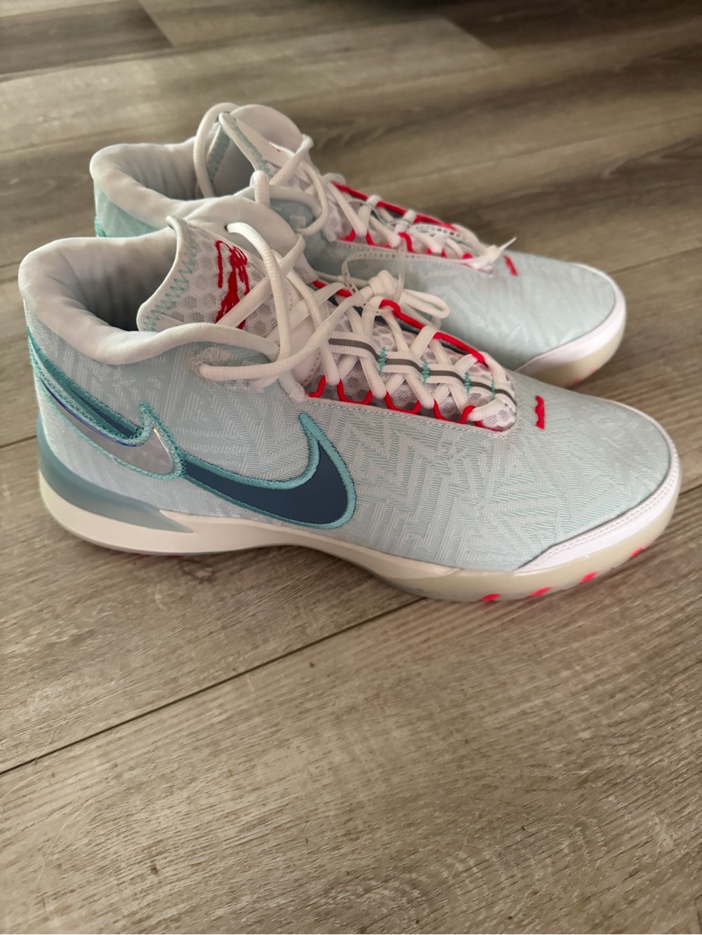 Nike Zoom LeBron NXXT Genisus 'White Aegean Storm' Size 11